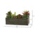 Vickerman 5.25 inch Artificial Green Succulent Arrangement