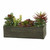 Vickerman 5.25 inch Artificial Green Succulent Arrangement