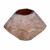 Vickerman Vickerman 5 inch Desert Sand Geo Glass Vase Tie earth tones into your modern dcor with this desert sand accent piece Pair this vase with your favorite faux floral for the perfect finishing touch Each vase is slightly unique because each piece is