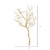Vickerman Vickerman 38 inch Long x 14 inch Wide Artificial Gold Manzanita Branch