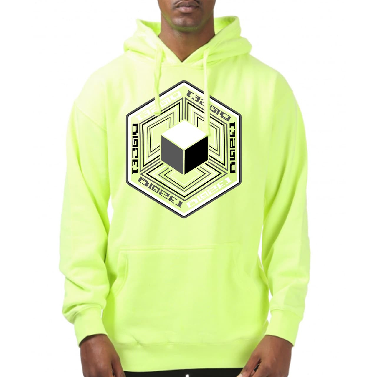 Neon yellow sales sweatshirt women's