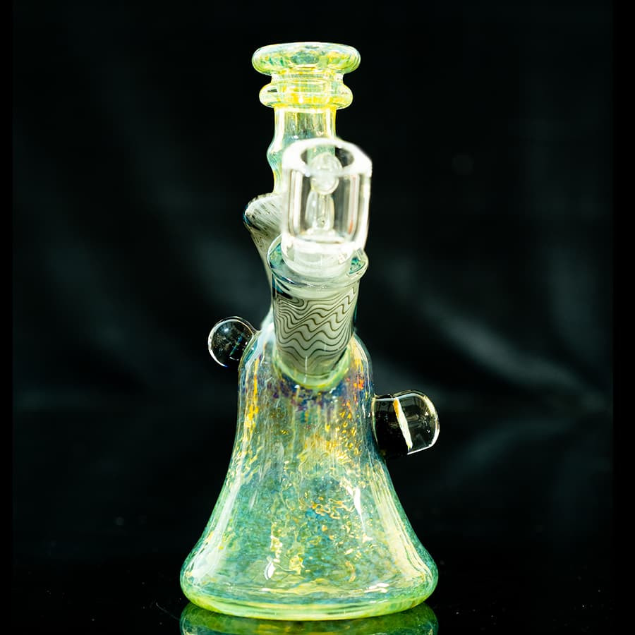 Wig Wag/Reversal Mini Dab Rig Ocean - Blaze1