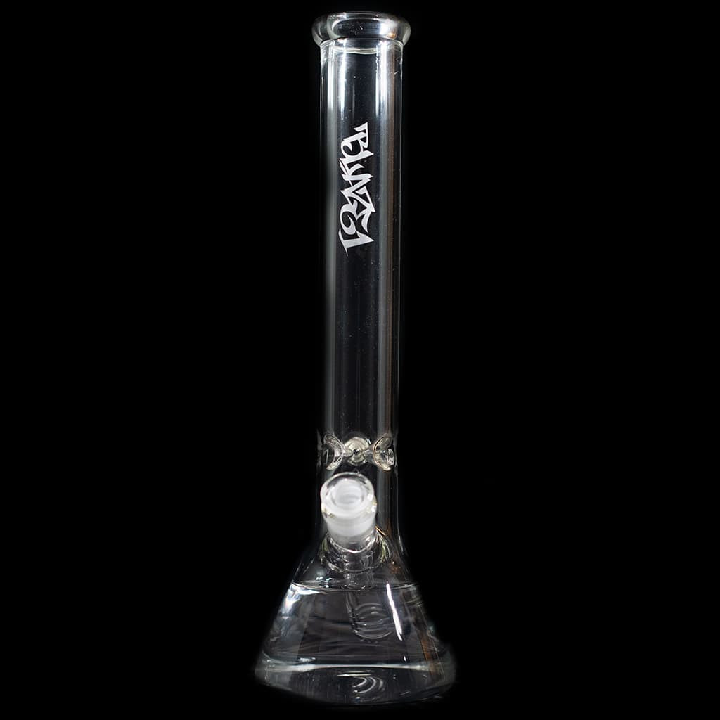 Beaker Bottom Clear Bong Blaze1