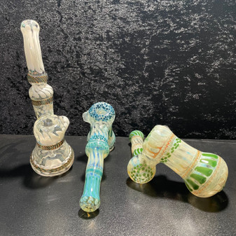 A Sherlock, hammer and sidecar bubbbler