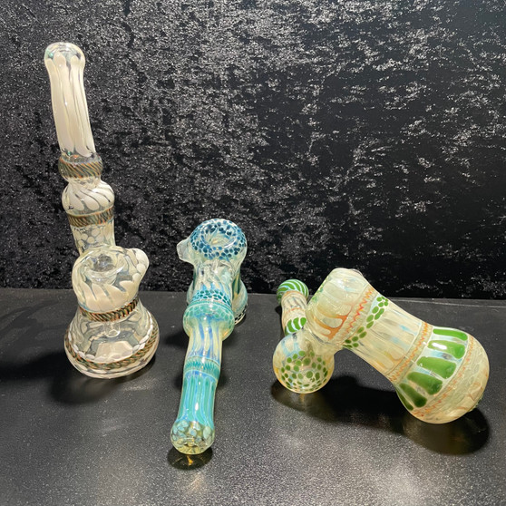 A Sherlock, hammer and sidecar bubbbler