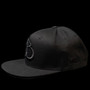 Black Snapback Hat w/ Black Iconic "B"