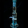 Straight Tube Wig Wag Perc w/Honeycomb Chick