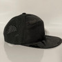 Black 6-panel snapback w/black Blaze1 side a