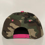 Camo/pink snapback white blaze1 back