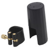 Black mouthpiece ligature and protective cap set