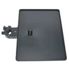 Clamp-On Microphone Stand Utility Tray – 22 × 16.5 cm — supplied product