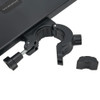Clamp-On Microphone Stand Utility Tray – 22 × 16.5 cm — detail or usage view
