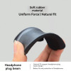 Black Aluminium Desktop Headphone Stand