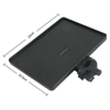 Clamp-On Microphone Stand Sound Card & Phone Tray – Black