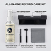 Alcohol-Free Vinyl Record Care Kit with Stylus Cleaner