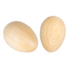 Wooden Egg Shakers – Beige Pair