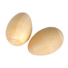 Wooden Egg Shakers – Beige Pair