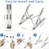 Adjustable 6-Level Laptop & DJ Controller Stand – White