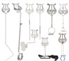 Portable Marching Music Lyre Stand for Woodwind & Brass