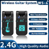 WS-4 2.4GHz Wireless Guitar, Bass & EWI System – Black