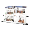 Portable Folding Book & Sheet Music Stand – Black