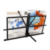 Portable Folding Book & Sheet Music Stand – Black