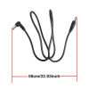 8-Pack 58 cm DC Guitar Pedal Power Leads – 5.5 × 2.1 mm — detail or usage view