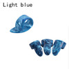 Guitar Thumb and Finger Picks – Light Blue, 4-Piece Set