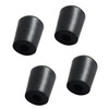 4-Pack Cello & Double Bass Endpin Rubber Tips – Black