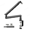 Adjustable Desk Microphone Boom Arm – Black