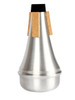 Aluminium Straight Trumpet Practice Mute – Silver