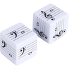 Music Staff Note Dice – 2-Piece Set
