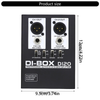 Active DI Box – DI20, Two Channels