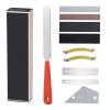11-Piece Guitar Fret Dressing and Levelling Kit