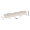 Unslotted Bone Guitar Nut Blanks – 5 Pack – view 3