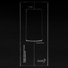 Musiclily MX1607 Acrylic Guitar Neck Pocket Routing Template – Strat and Offset
