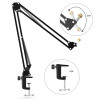 FIFINE 35A000 Microphone Boom Arm – Black — detail or usage view
