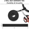 173-Piece Studio Cable Management Kit – Black