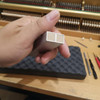 12 mm Black-Key Height Gauge for Piano Regulation – Detail 2