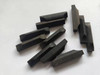 Bai Fei Te Ebony Violin Saddle Blanks – 10 Pack – Product view