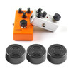 Black ABS Guitar Pedal Footswitch Toppers – 3 Pack — detail or usage view