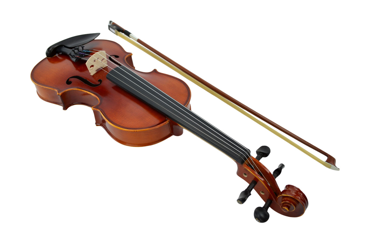 1/2 Solid Wood Violin – Professional Quality with Case & Accessories