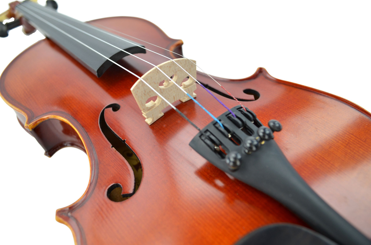 1/2 Solid Wood Violin – Professional Quality with Case & Accessories