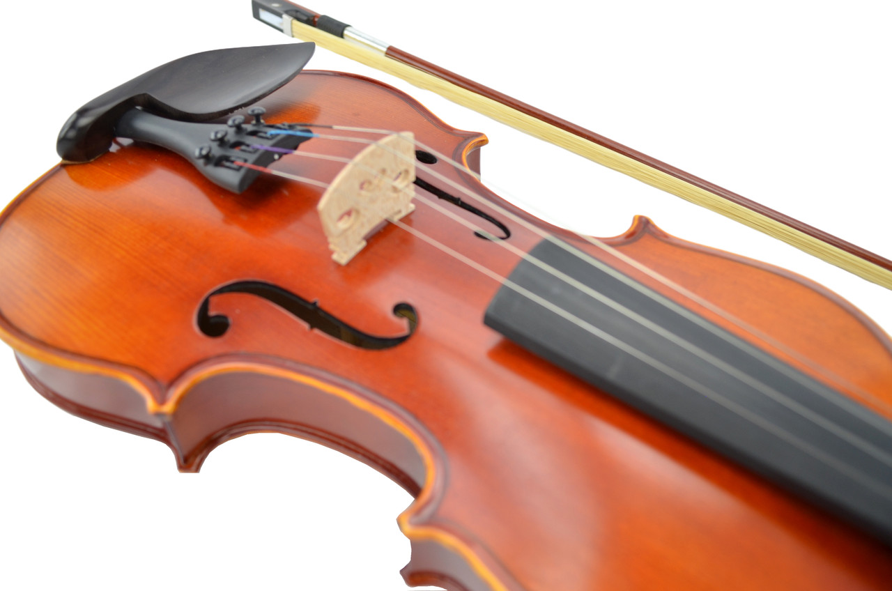 3/4 Solid Wood Violin – Professional Quality with Case & Accessories