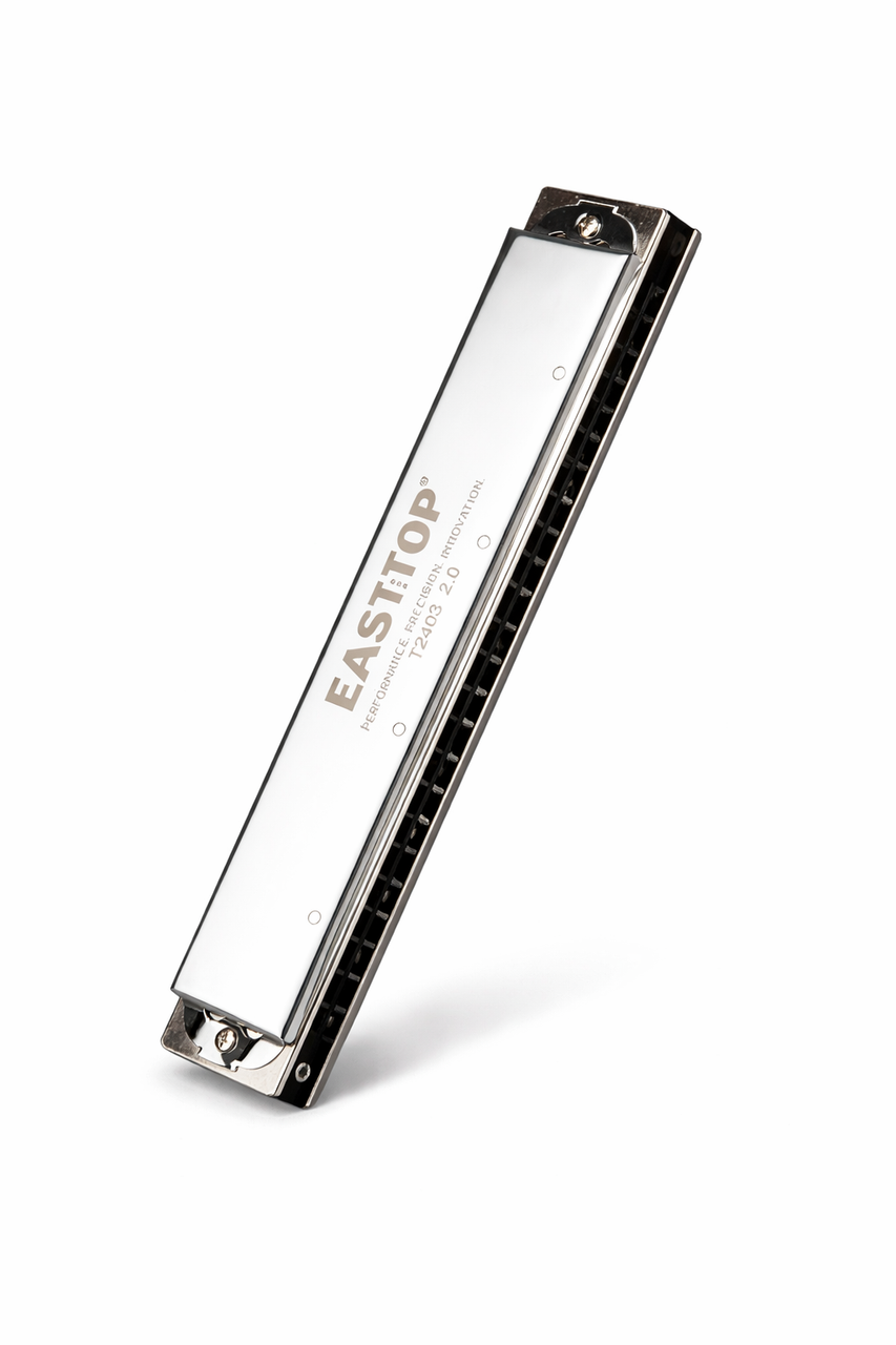 Easttop 24-Hole Tremolo Harmonica T2403 Phosphor Reeds