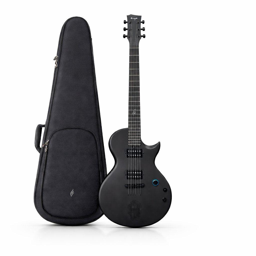 Enya Nova Go Sonic Carbon Fiber Electric Guitar with Built-in Speaker and ES1 Pro Smart Audio