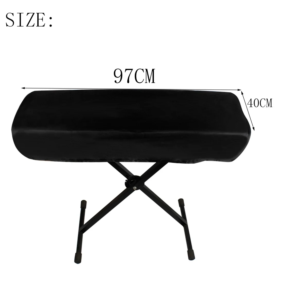 61-Key Electronic Keyboard Dust Cover – Black