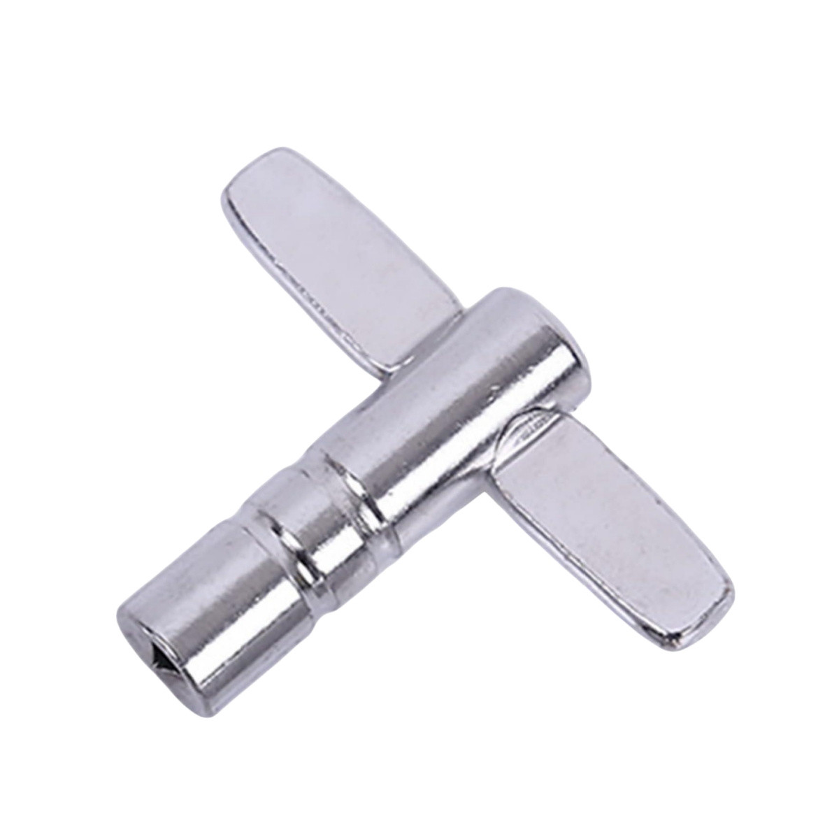 Silver universal 5.5mm metal drum tuning key