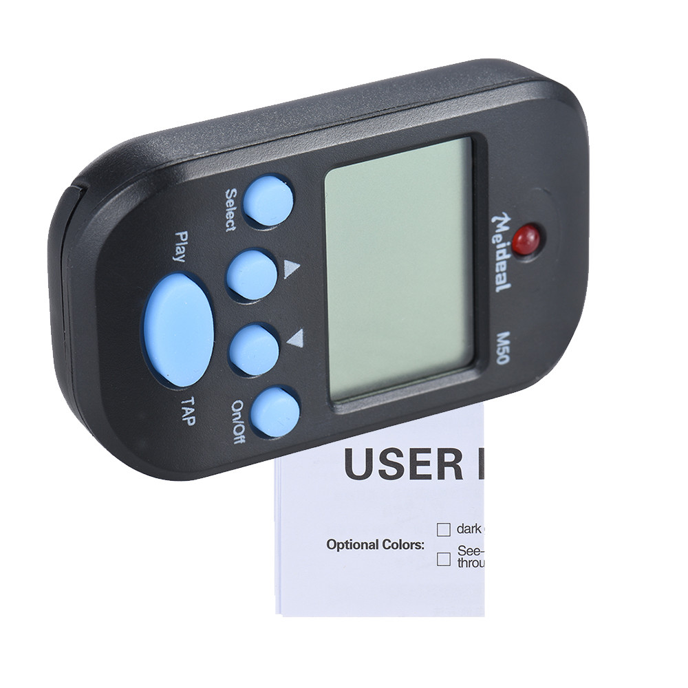 M50 Clip-On Digital Metronome – Black