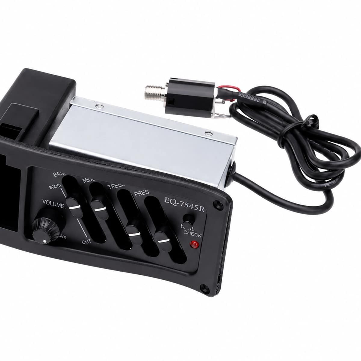 4-Band Acoustic Guitar Pickup, Preamp, EQ & Tuner